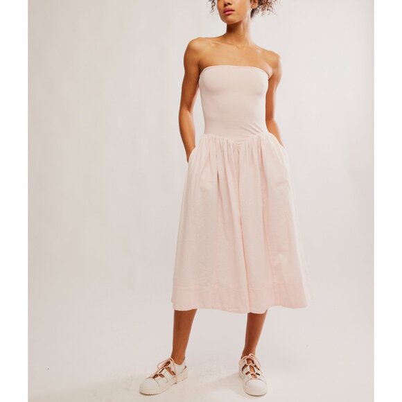 FREE PEOPLE Onda Tube Midi / Pink Nectar - Picture 5 of 8